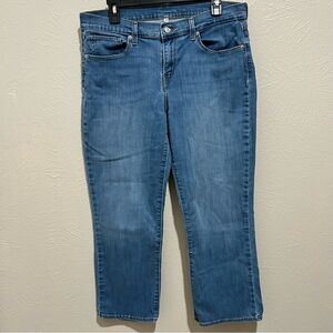 Levi's Classic Blue Women’s Cropped Jeans Size 30x24